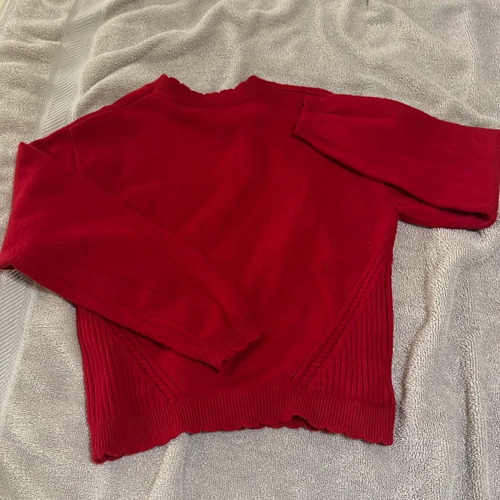 Mayoral red girls sweater